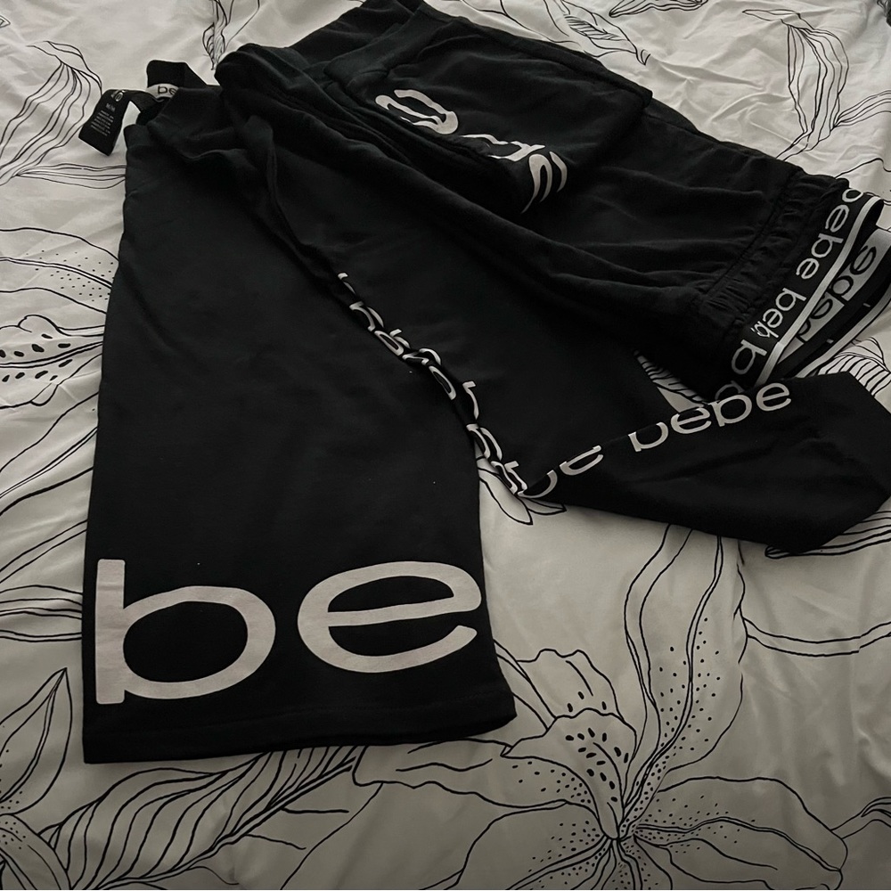 BeBe Pajama top (NWT) and bottom (NWOT)